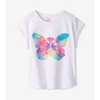 Hatley Painted Butterfly Relaxed Tee - White