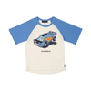 Rock Your Baby - Car Enthusiast T-Shirt - Cream/Blue