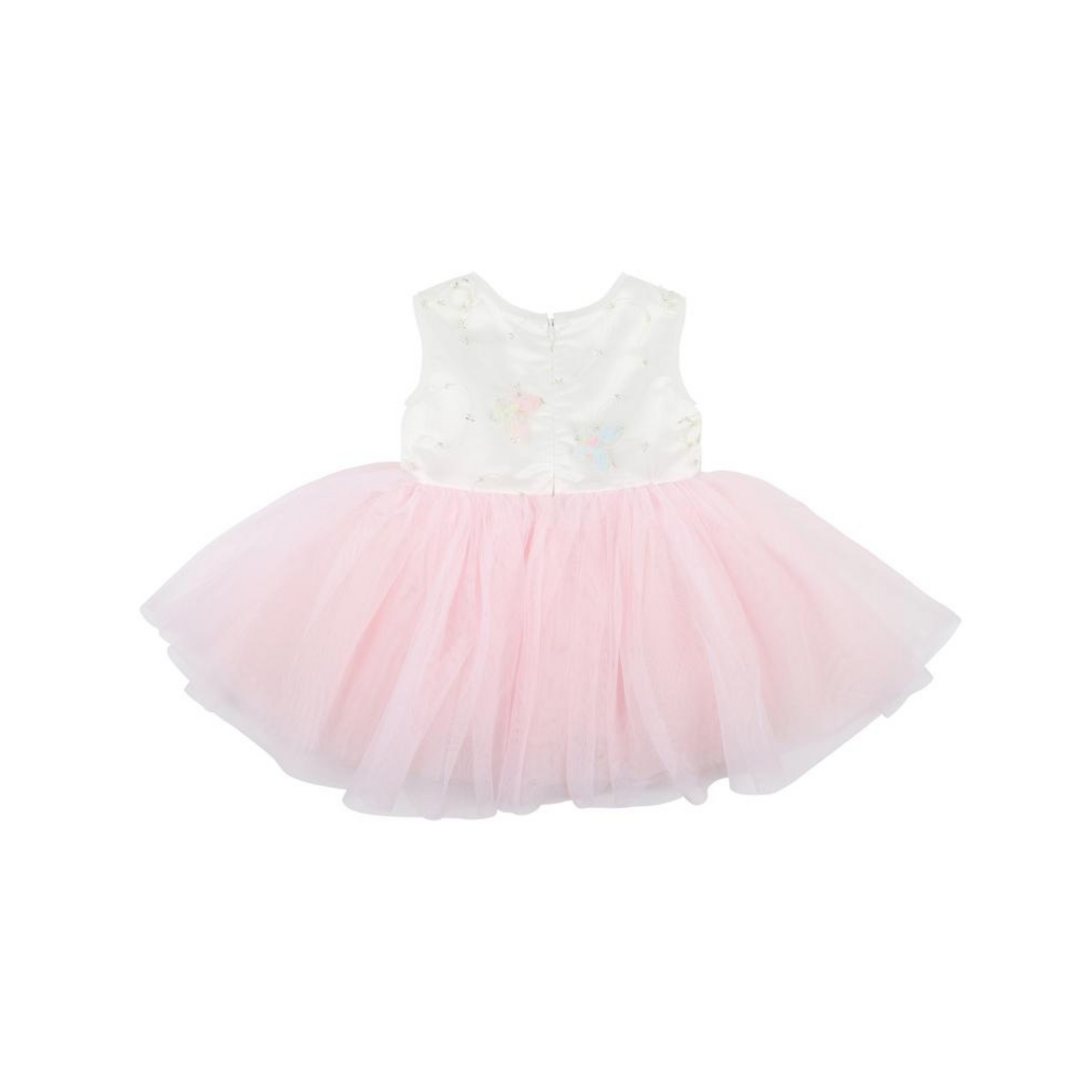 Bebe Butterfly Appliqued Dress - Multi