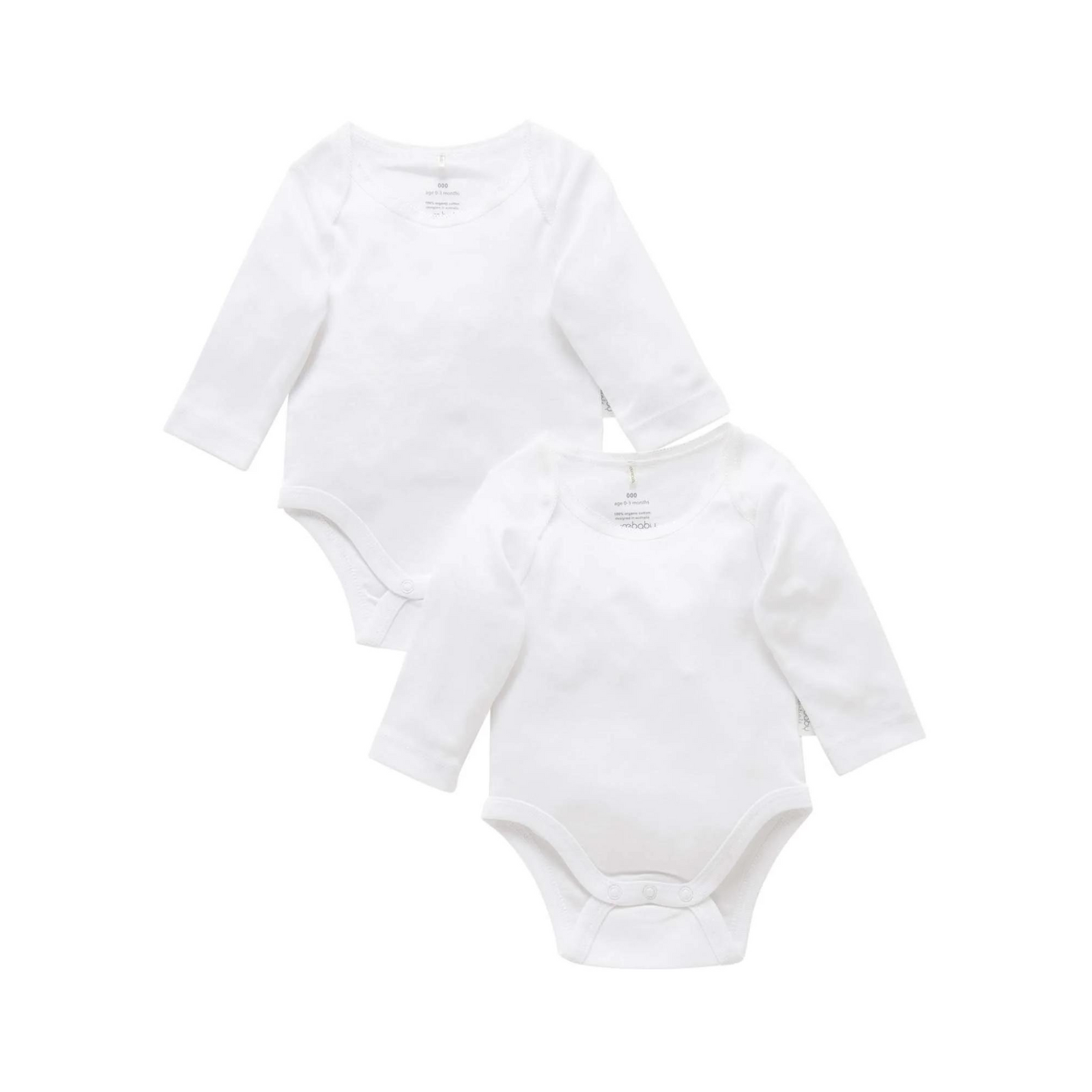 Purebaby Pointelle Tee - Mother Of Pearl - Canterbury Kids