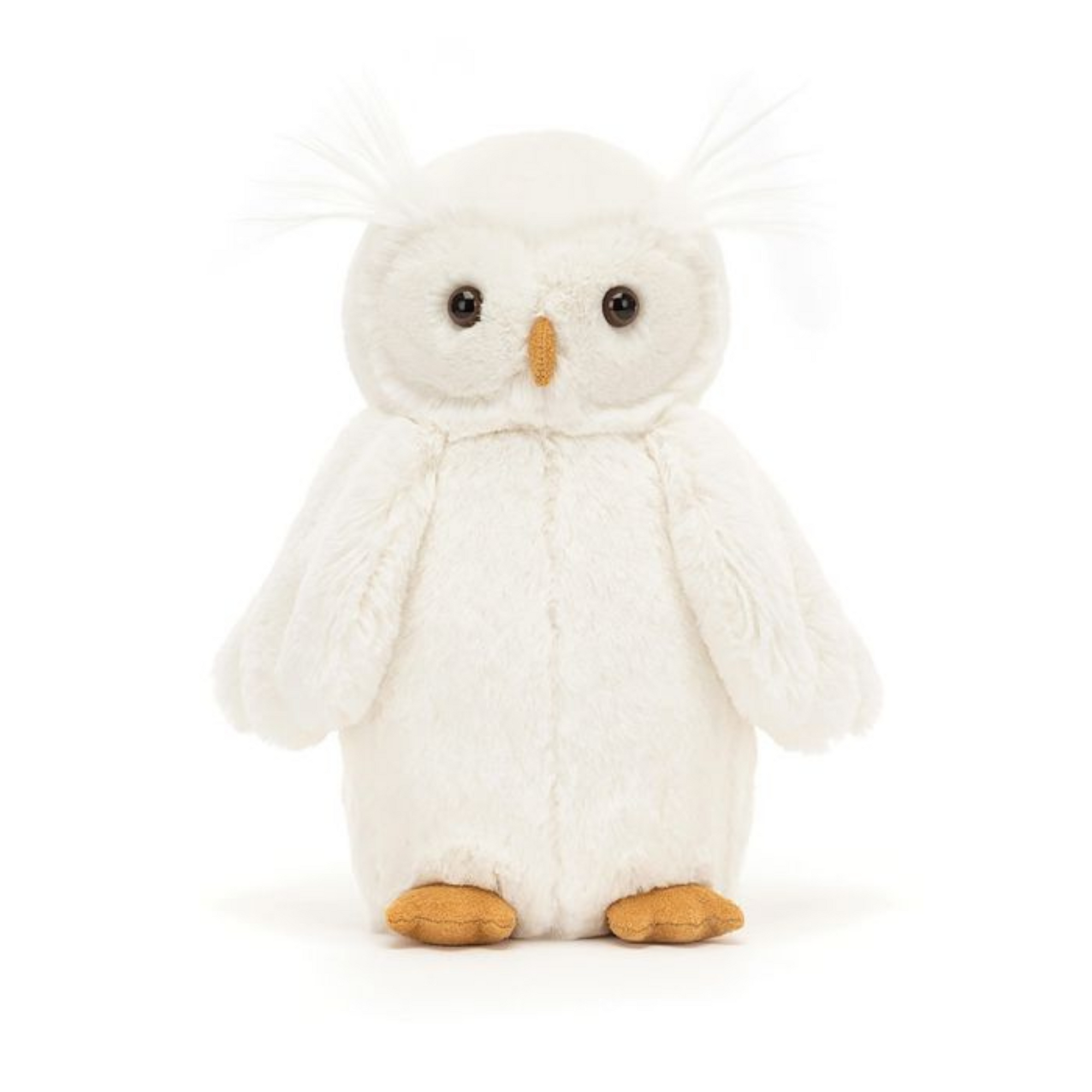 Jellycat Bashful Owl White - Medium