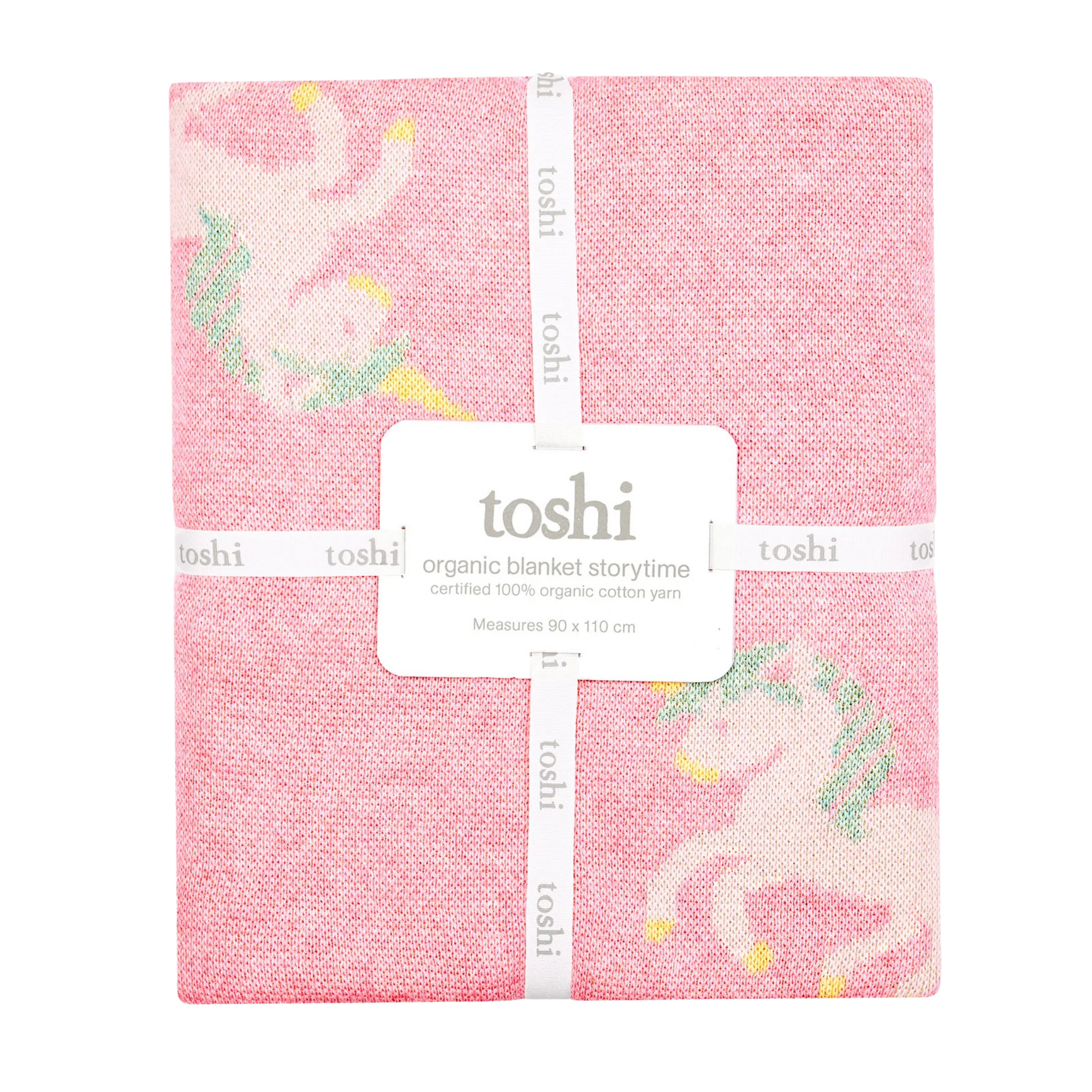 Toshi Organic Blanket Storytime - Unicorn