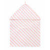 Purebaby Hooded Towel - BQ Pale Pink Stripe