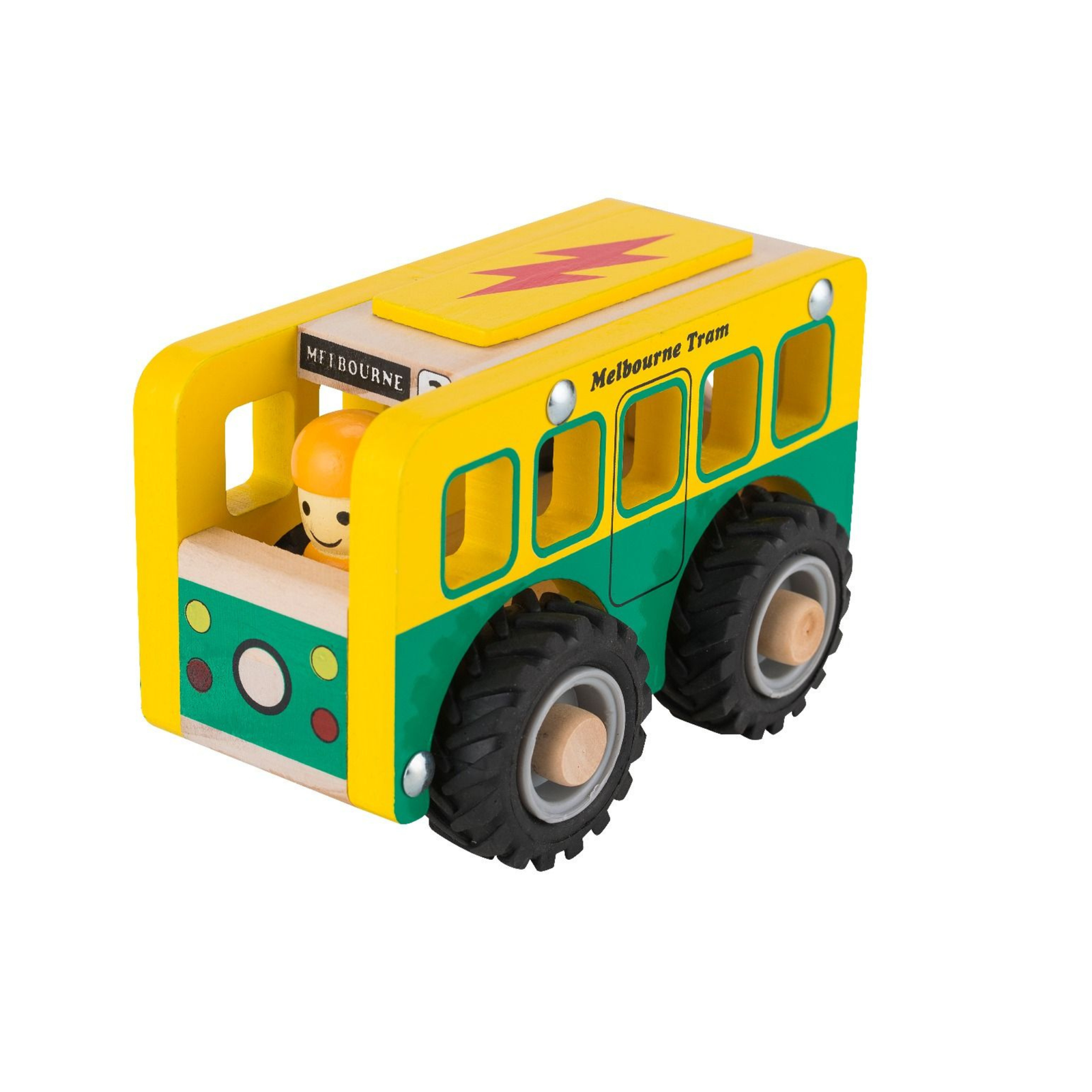 Wooden Toy Tram