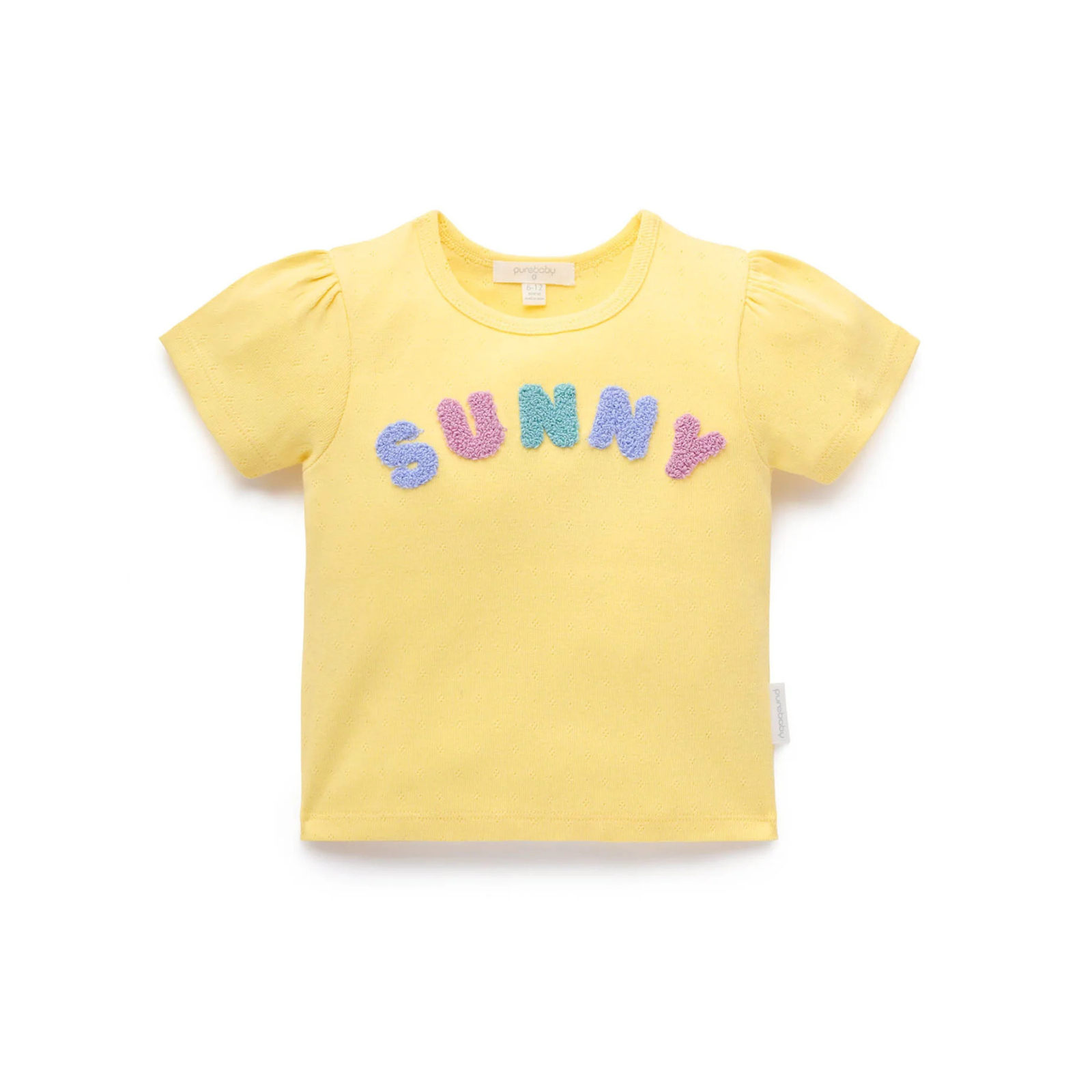 Sunny Pointelle Tee