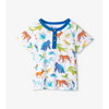 Hatley Painted Jungle Henley - White