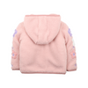 Fox &amp; Finch Flower Sherpa Jacket - Pink