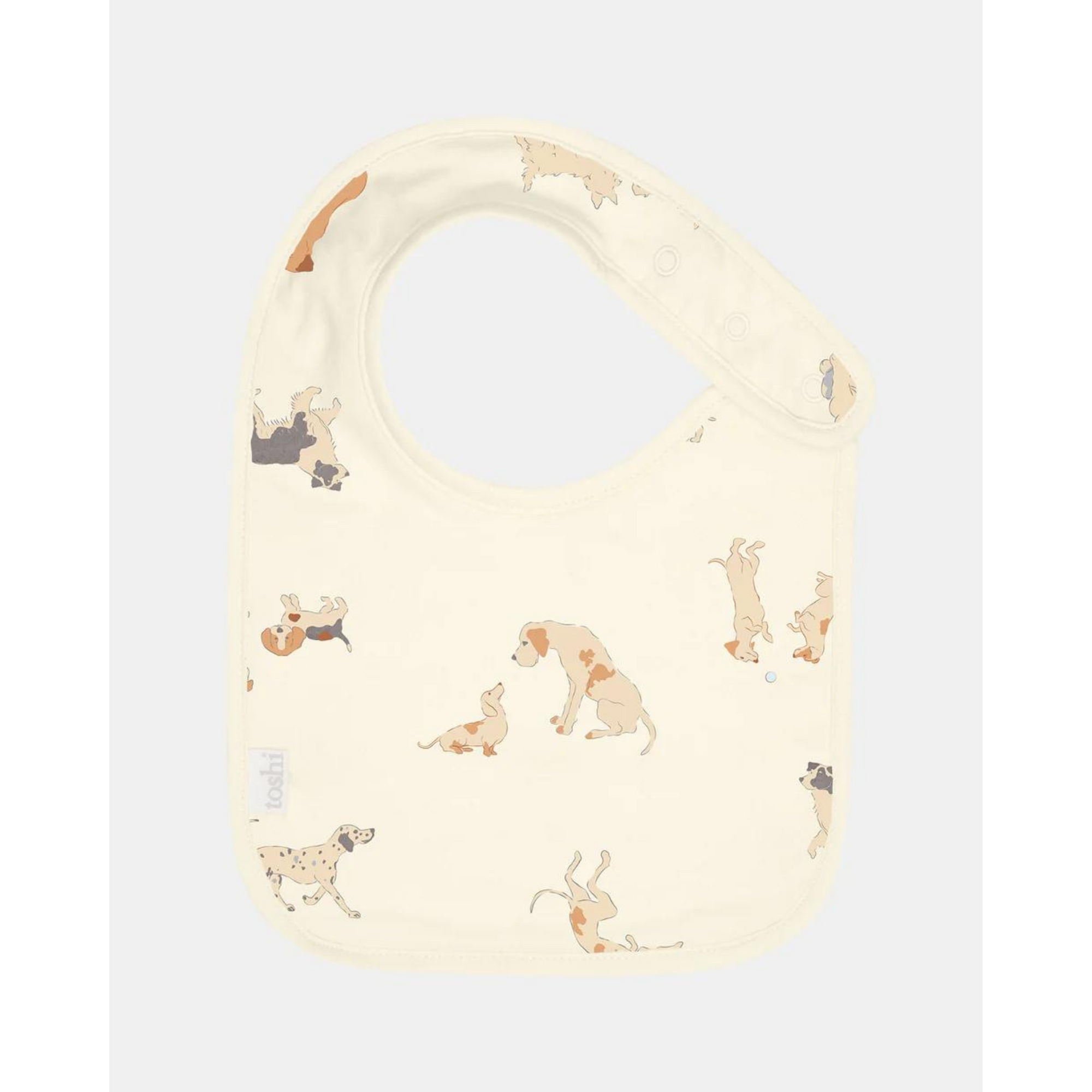 Toshi Baby Bib Classic - Puppy Love