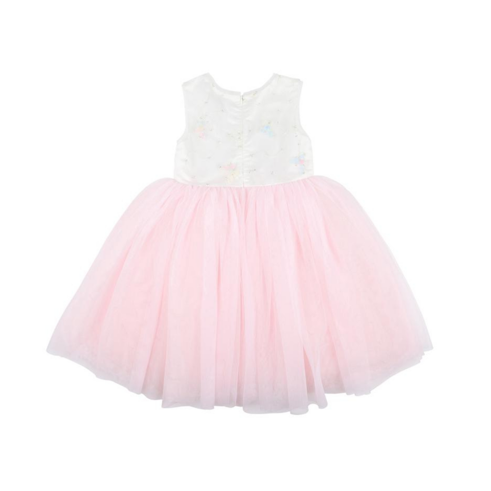 Bebe Butterfly Appliqued Dress - Multi