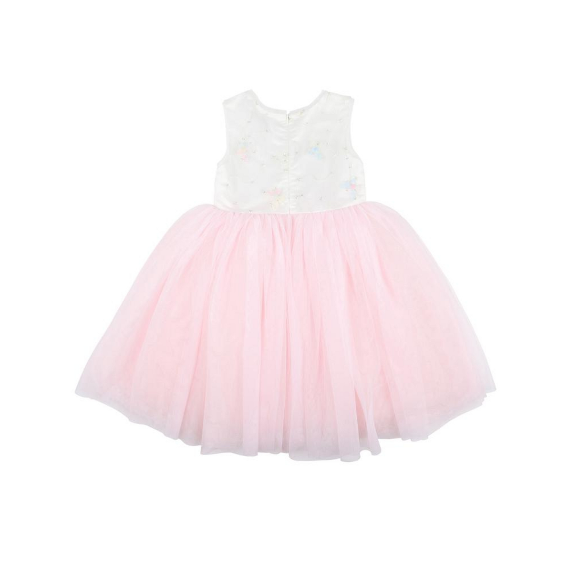 Bebe Butterfly Appliqued Dress - Multi