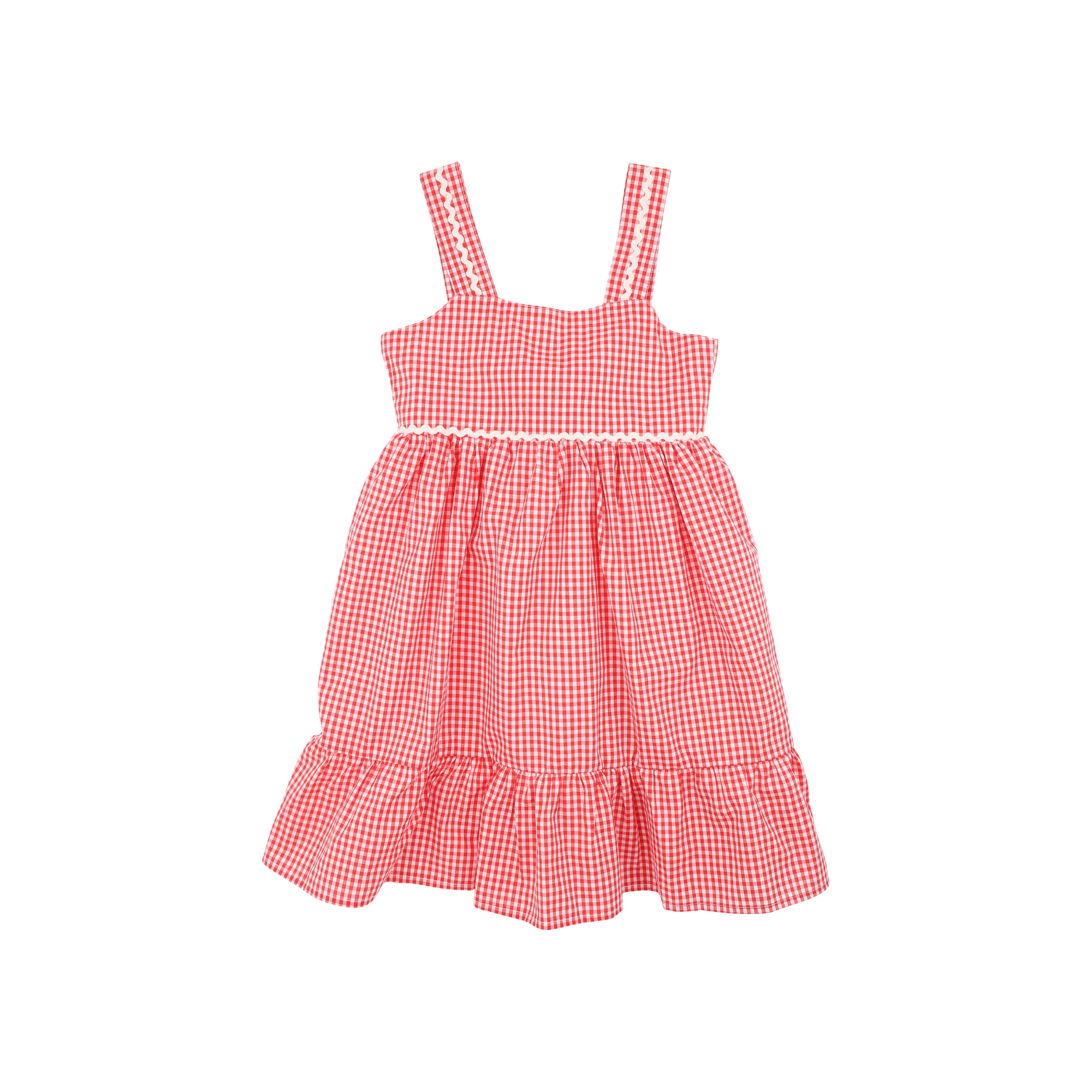 Festive Gingham Dress 1-7Y