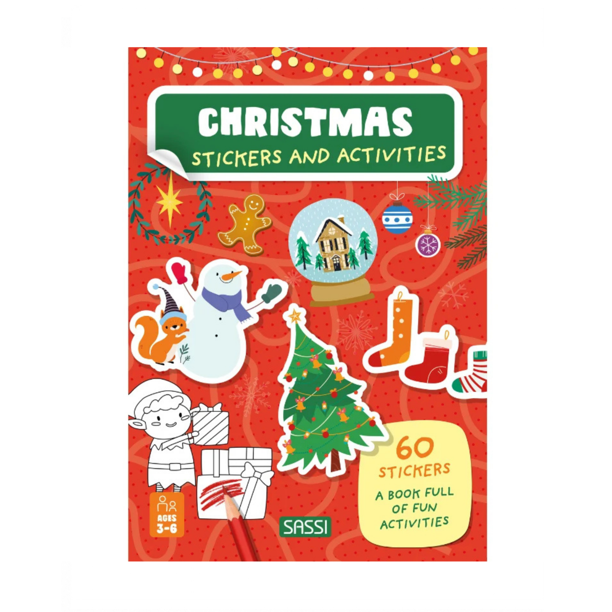 Christmas Stickers and Activities Book