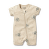 Wilson &amp; Frenchy - Organic Pointelle Boyleg Zipsuit Little Bear