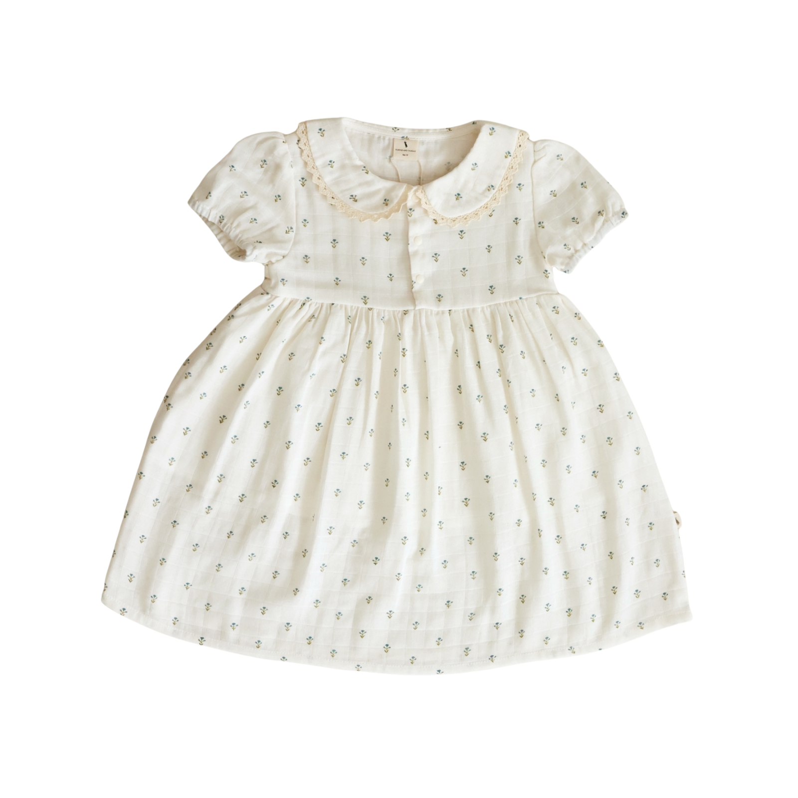 Fledge And Thread Dress - Blue Floral