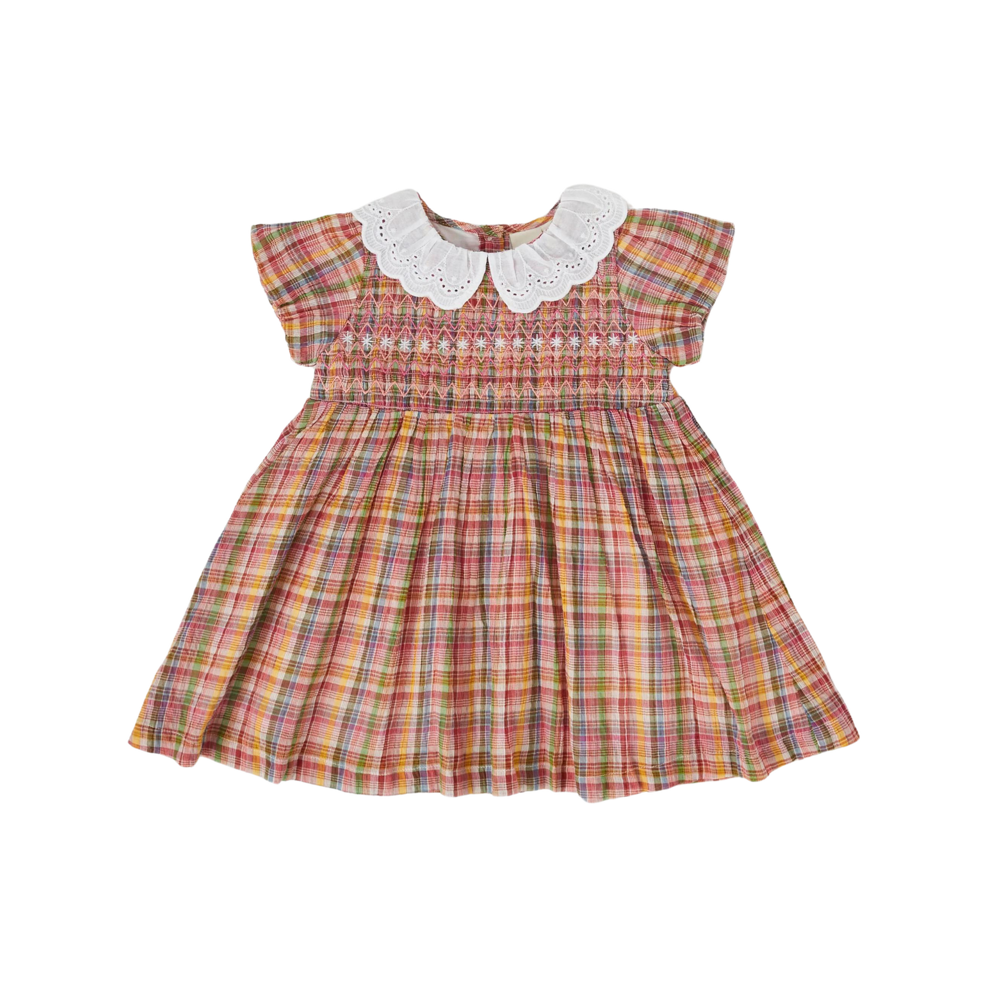 Goldie + Ace Flo Smocked Dress - Sweetie Check