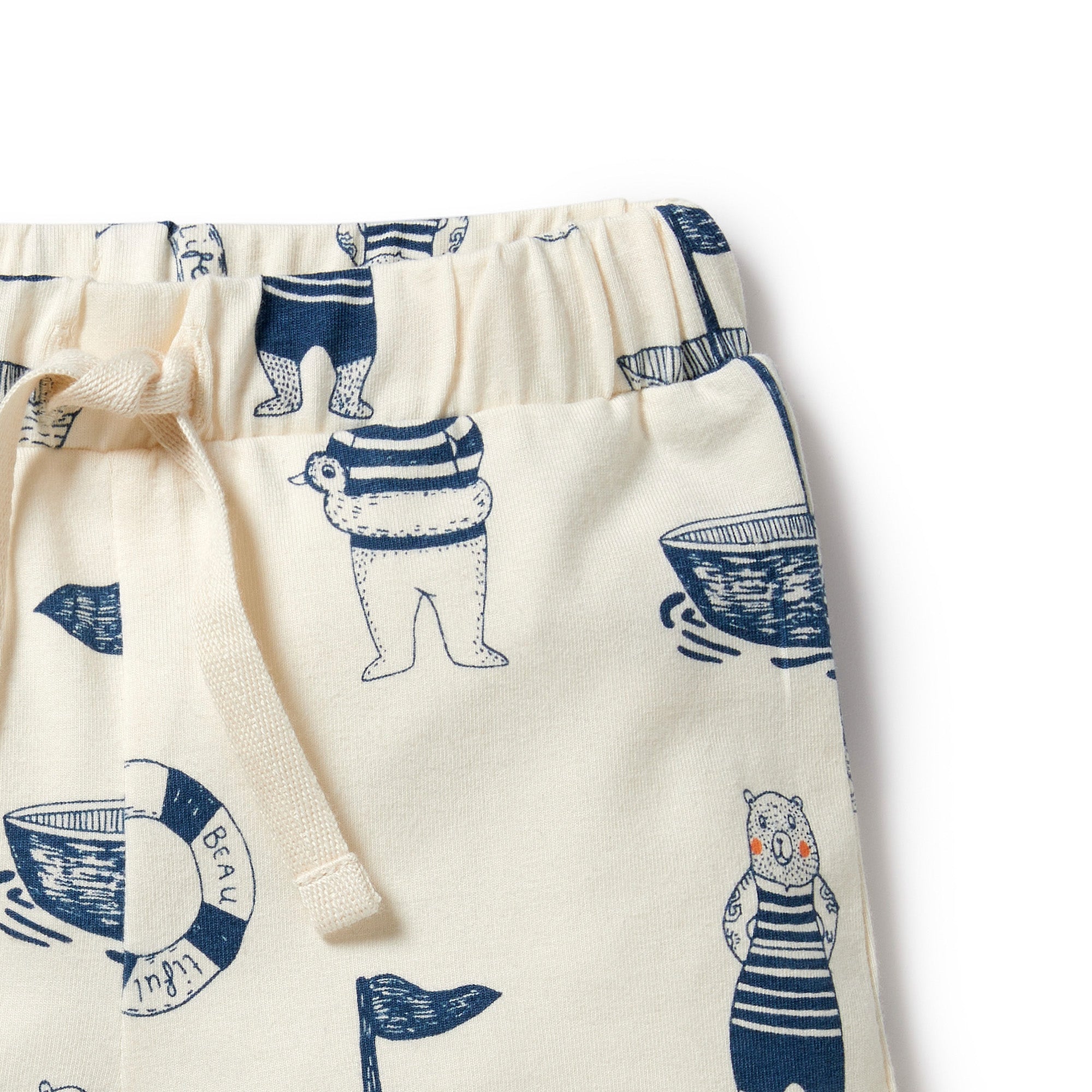 Wilson and Frenchy Nautical Bear Organic Short