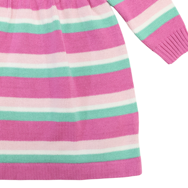 Korango A-line Knit Dress - Green