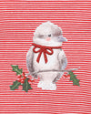 Bebe Christmas Kookaburra Bodysuit - Red Stripe