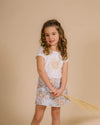 Bebe Abby Sunflower Tee - Cloud