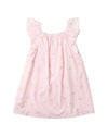 Bebe Florence Embroidered Dress - Mid Pink