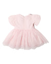 Bebe Festive Sequin Bodice Tutu Dress - Pink Multicolor