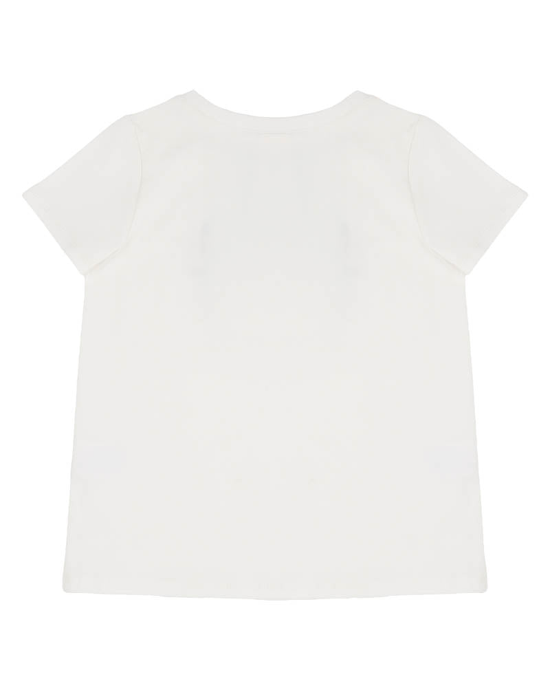 Bebe Anya Heart Organic SS Tee