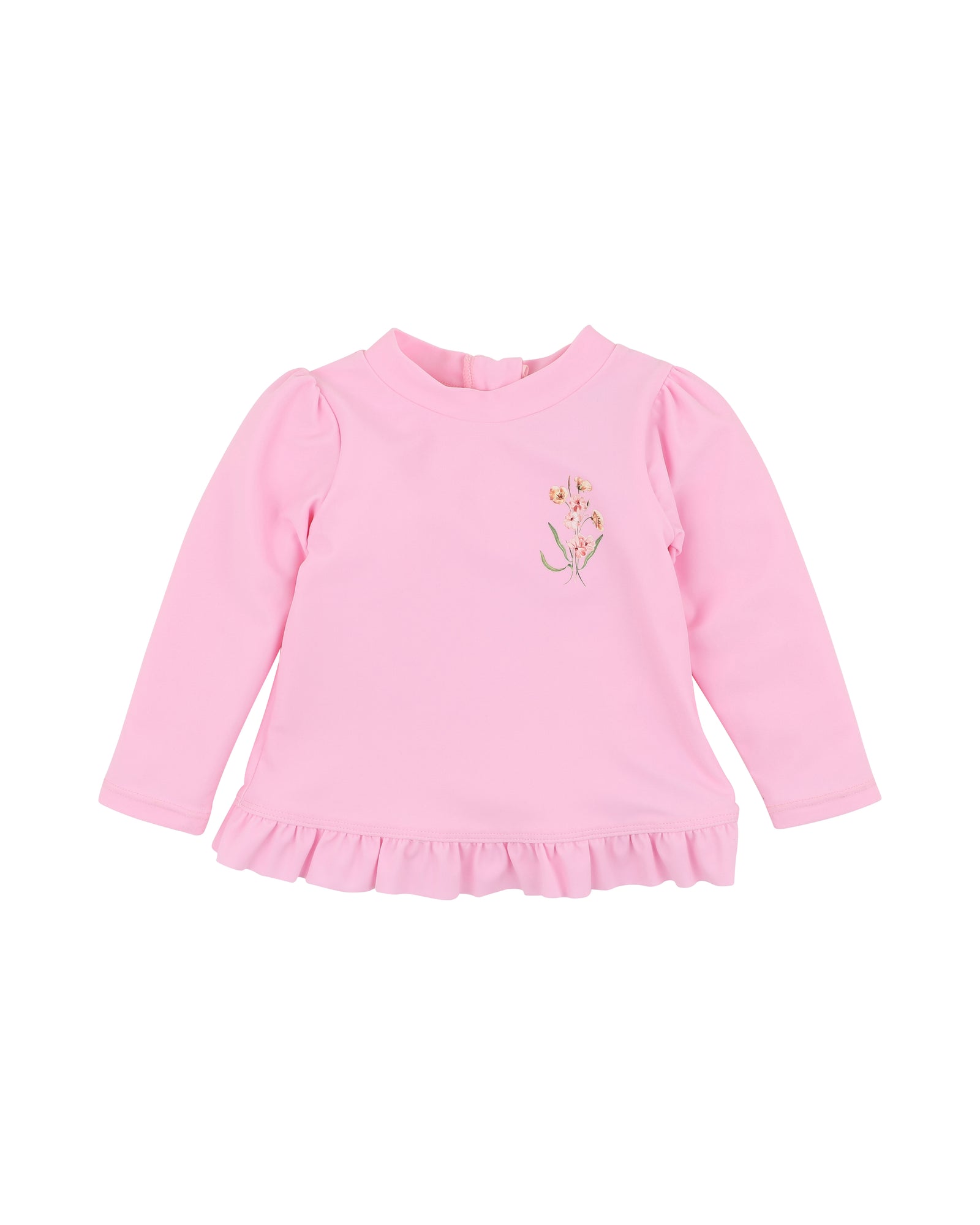 Myra Pink Long Sleeve Rash Top