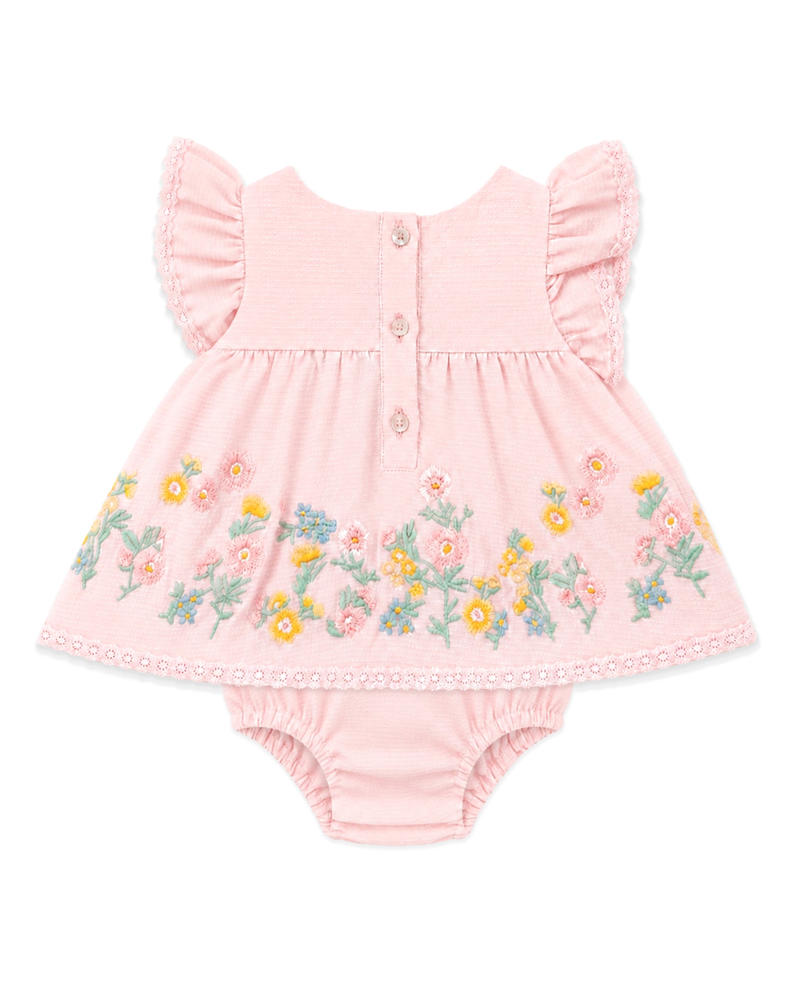 Pia Embroidered. Overlay Bodysuit
