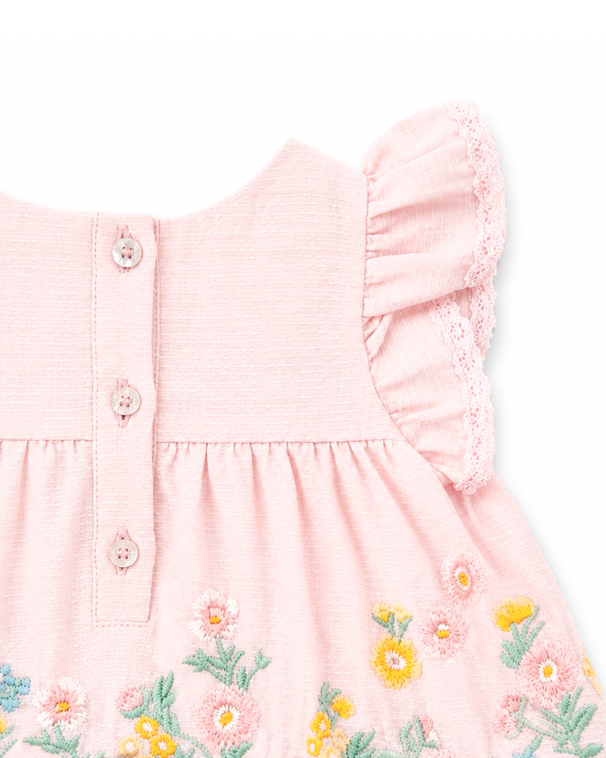 Pia Embroidered. Overlay Bodysuit