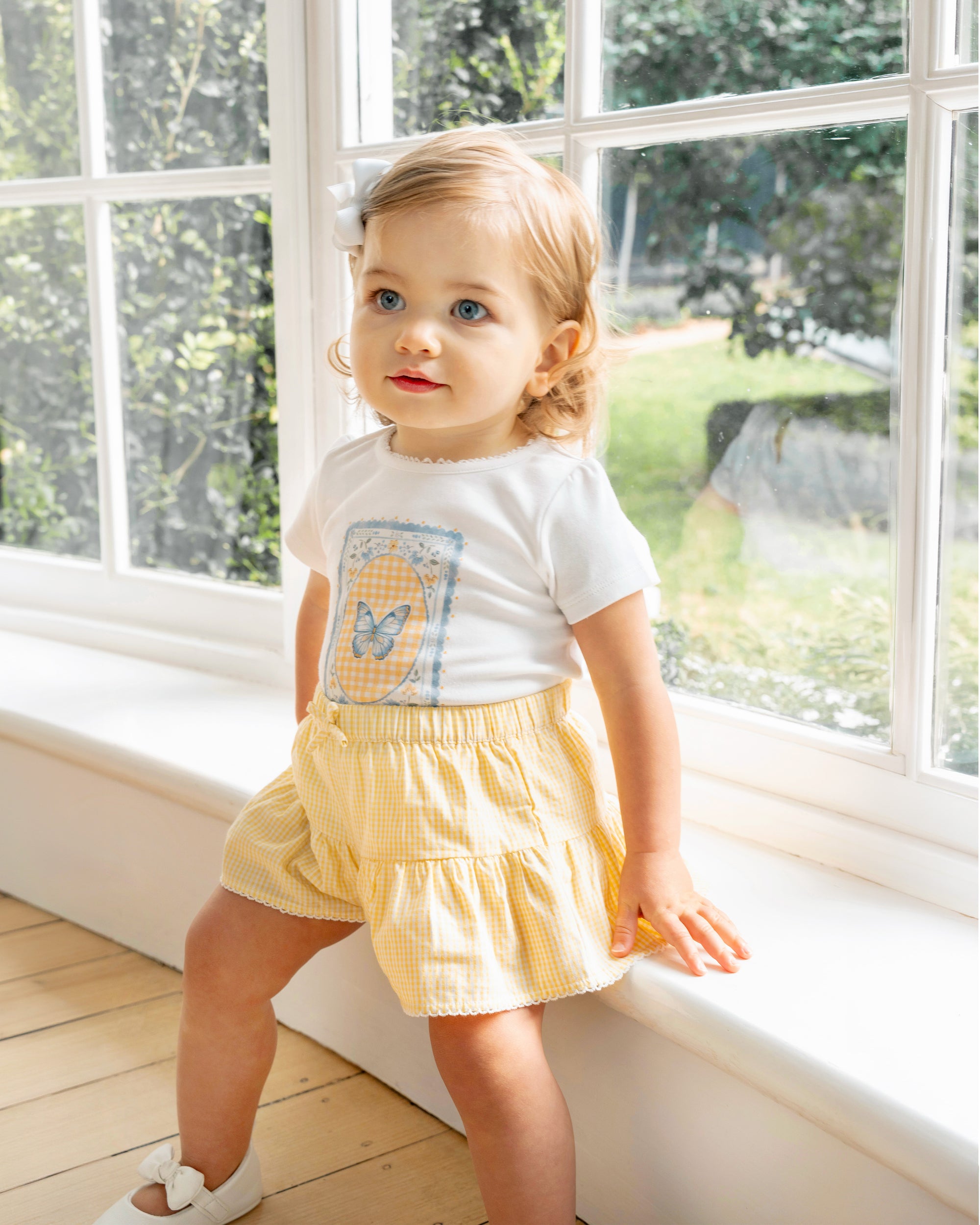 Libby Check Shorts 3-7Y
