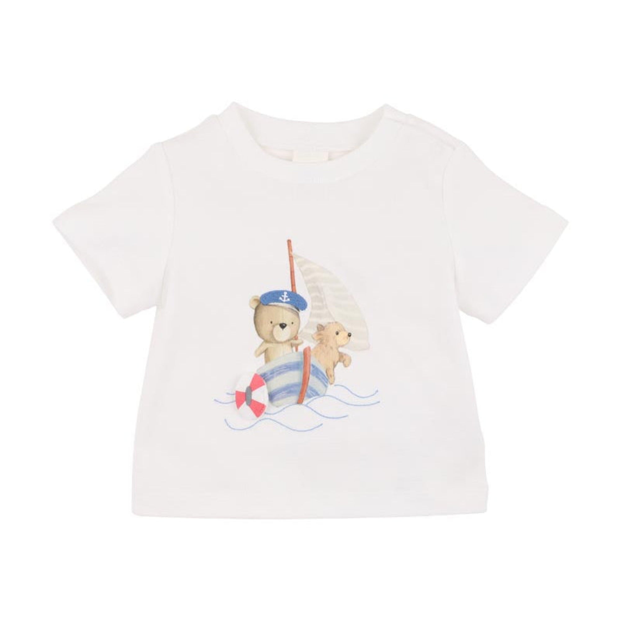 Bebe Axel Sailor Bear Organic Tee