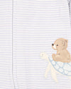 Bebe Axel Organic Print LS Zipsuit