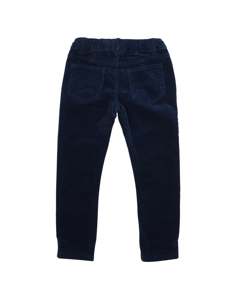 Bebe Myles Cord Pants - French Navy