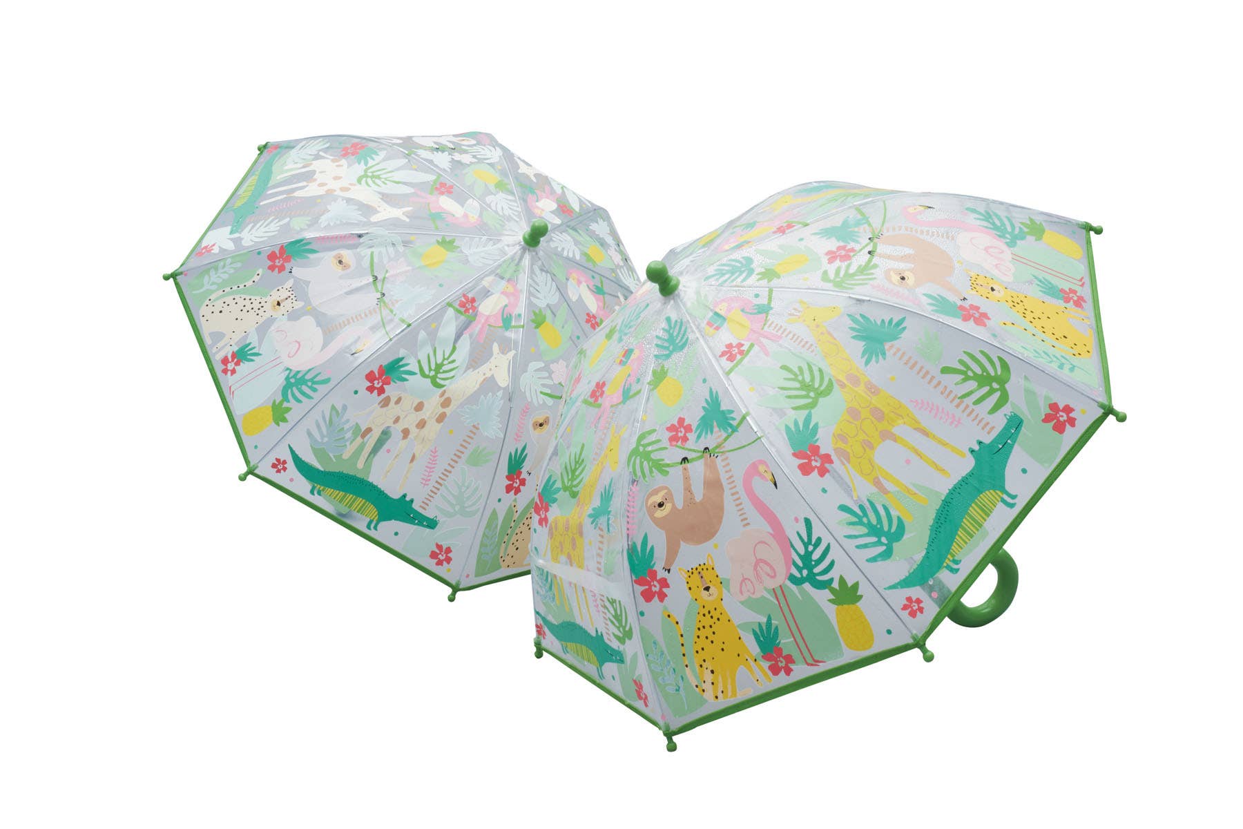 Floss &amp; Rock Colour Changing Umbrella - Jungle