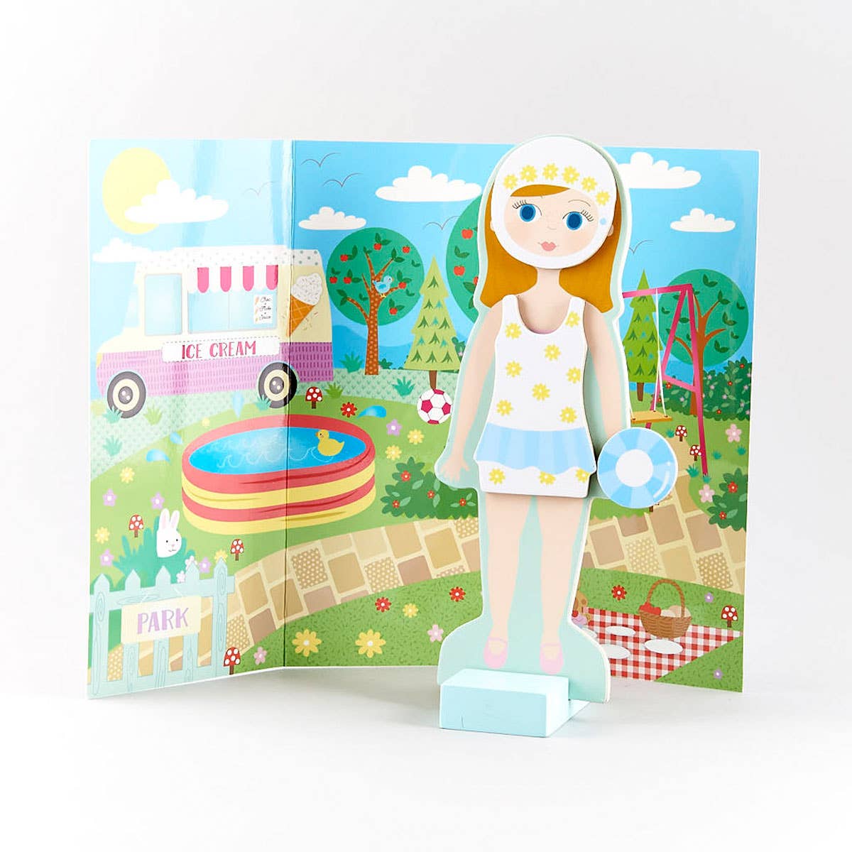 Floss & Rock Magnetic Dress Up Doll - Elsie