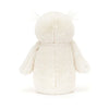 Jellycat Bashful Owl White - Medium