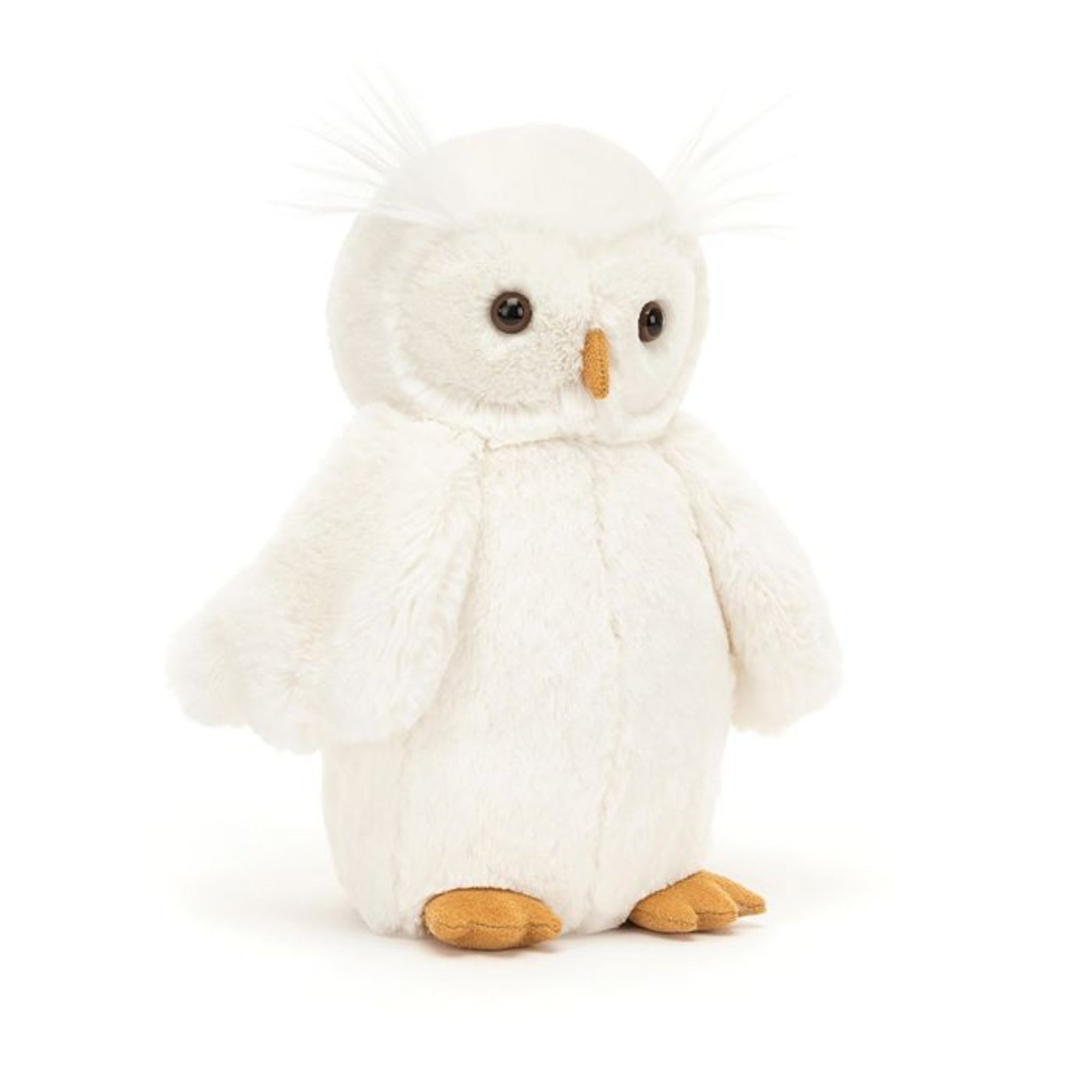 Jellycat Bashful Owl White - Medium