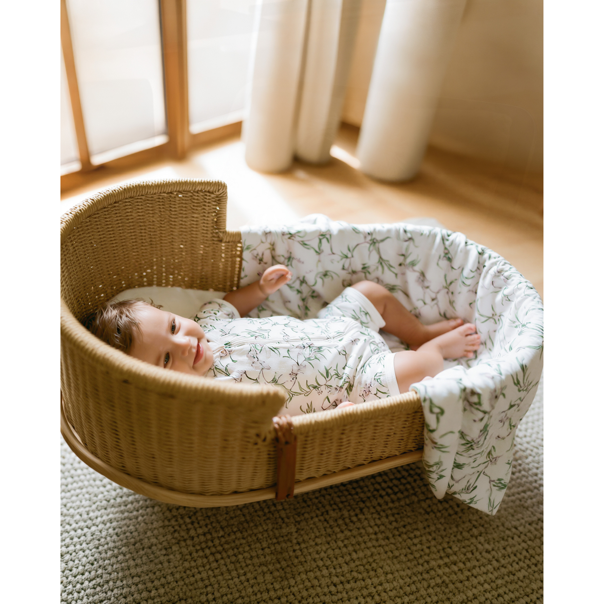 Bebe Taylor Organic Bunny Rug - Taylor Print
