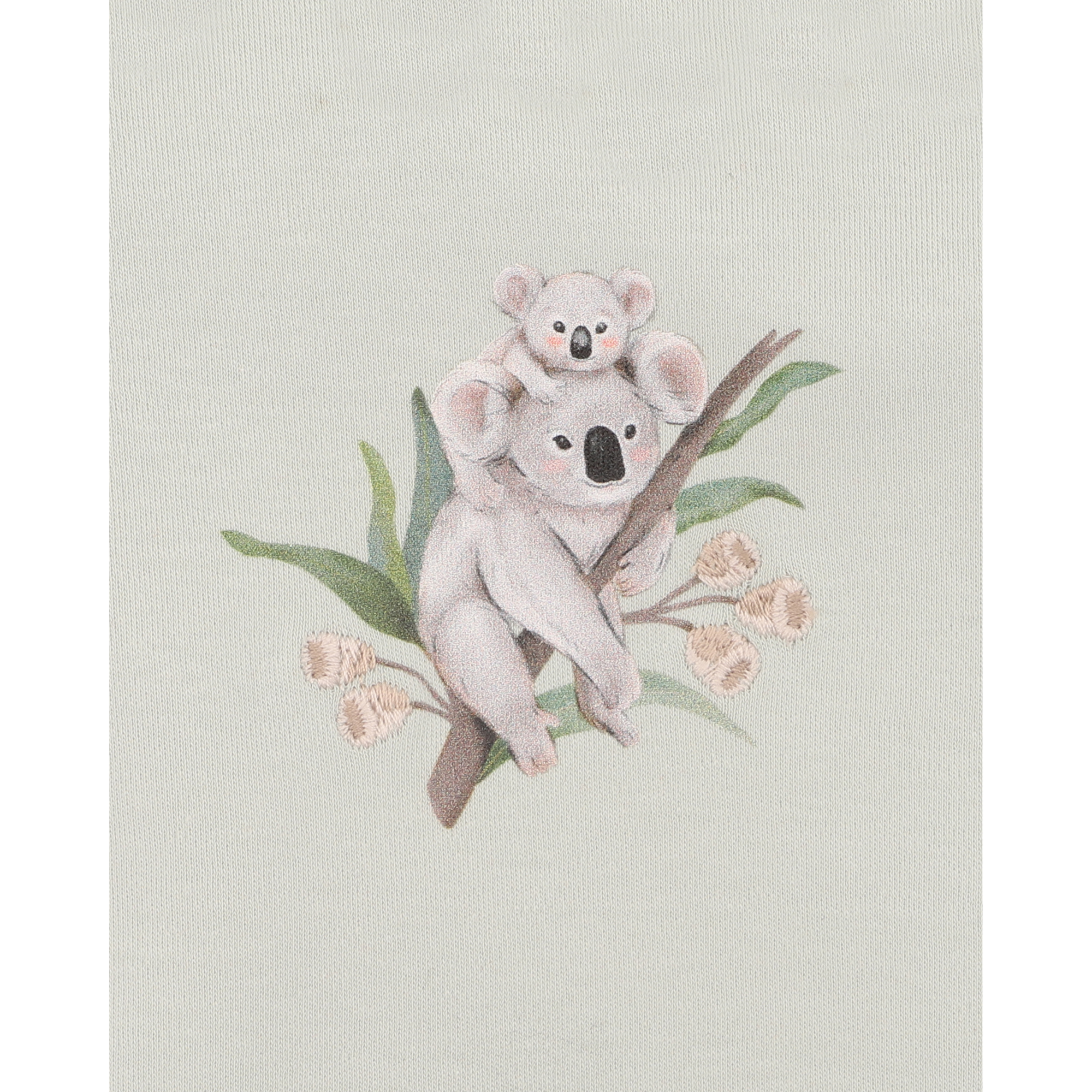 Bebe Taylor Organic Koala Bodysuit - Sage