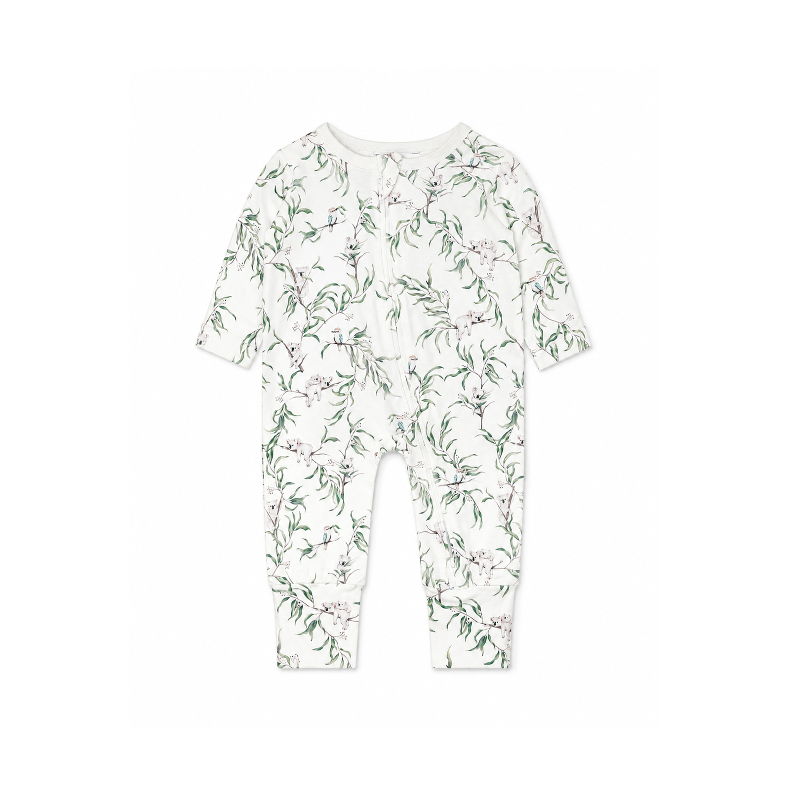 Bebe Taylor Organic Ls Zipsuit - Taylor Print