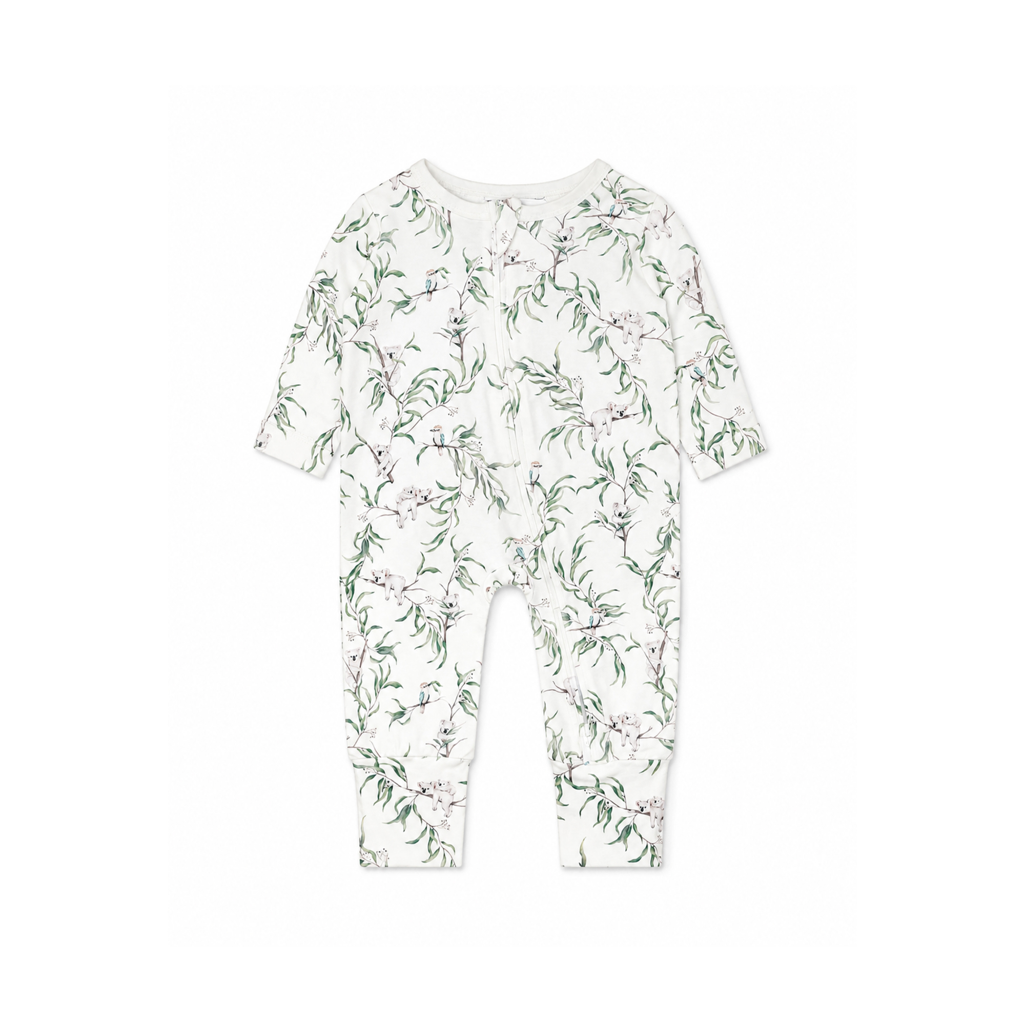 Bebe Taylor Organic Ls Zipsuit - Taylor Print