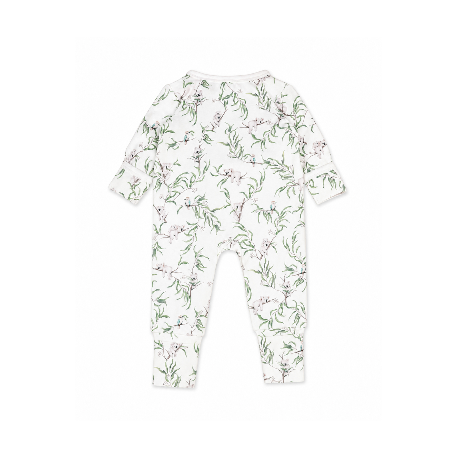Bebe Taylor Organic Ls Zipsuit - Taylor Print