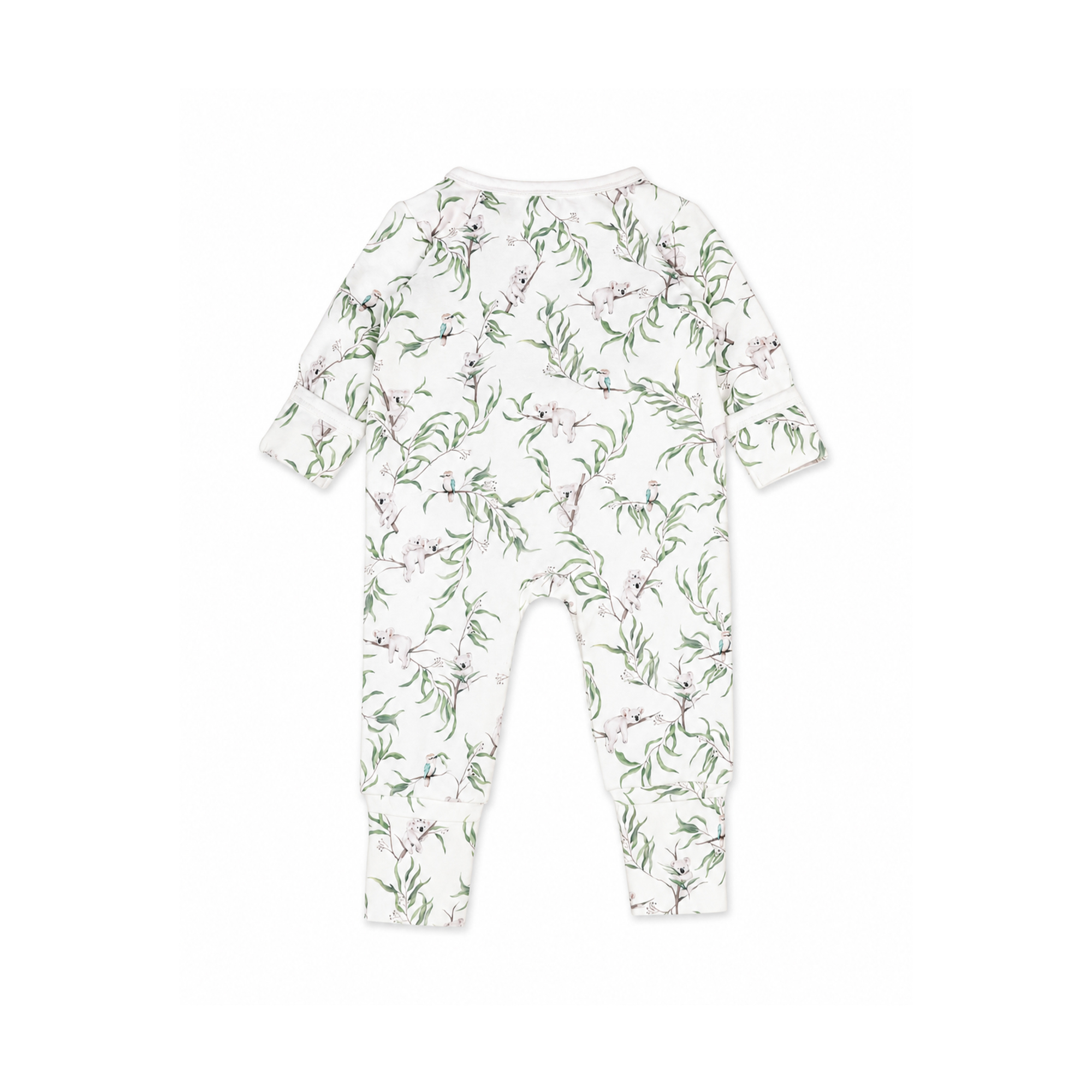 Bebe Taylor Organic Ls Zipsuit - Taylor Print