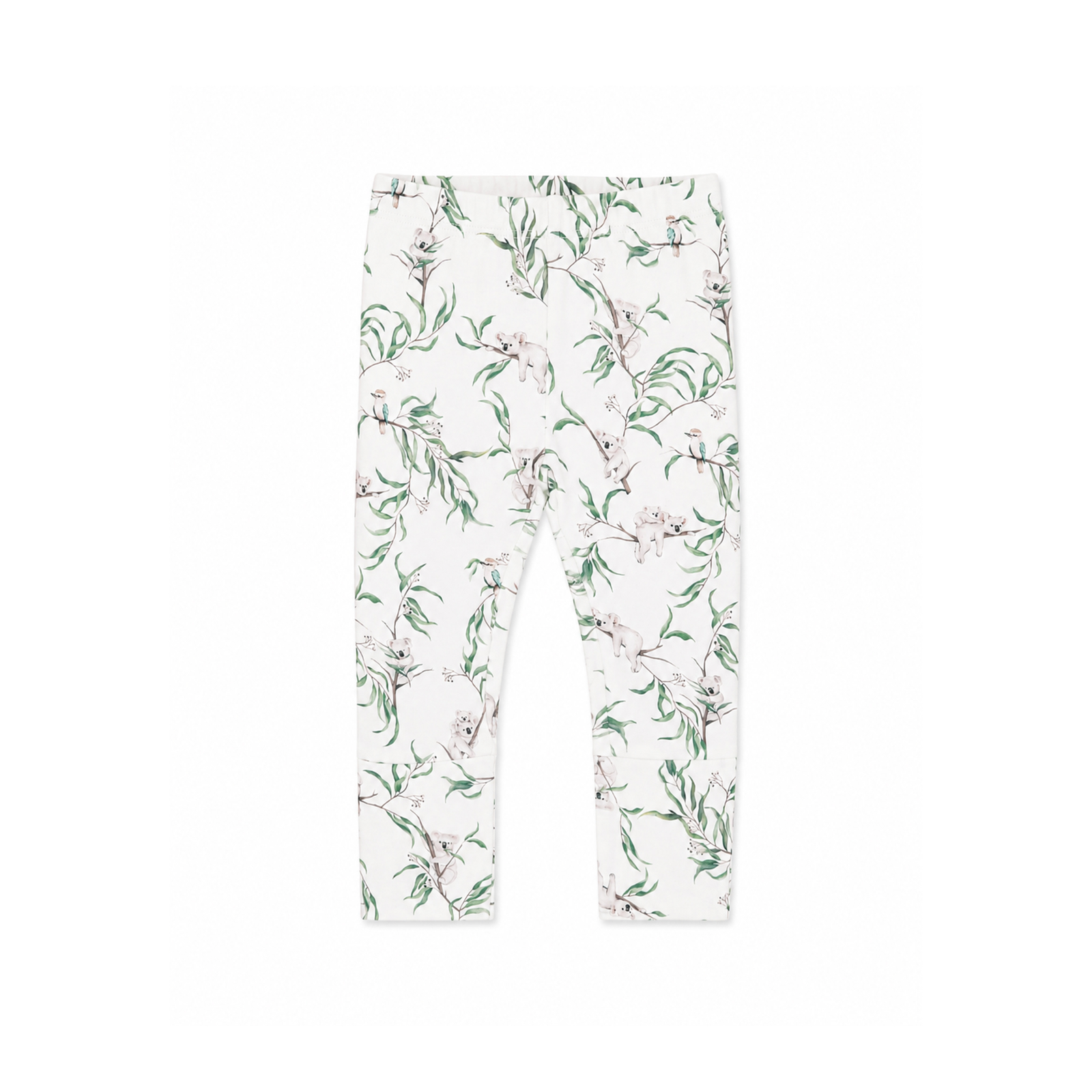 Bebe Taylor Organic Turn Back Feet Leggings - Taylor Print