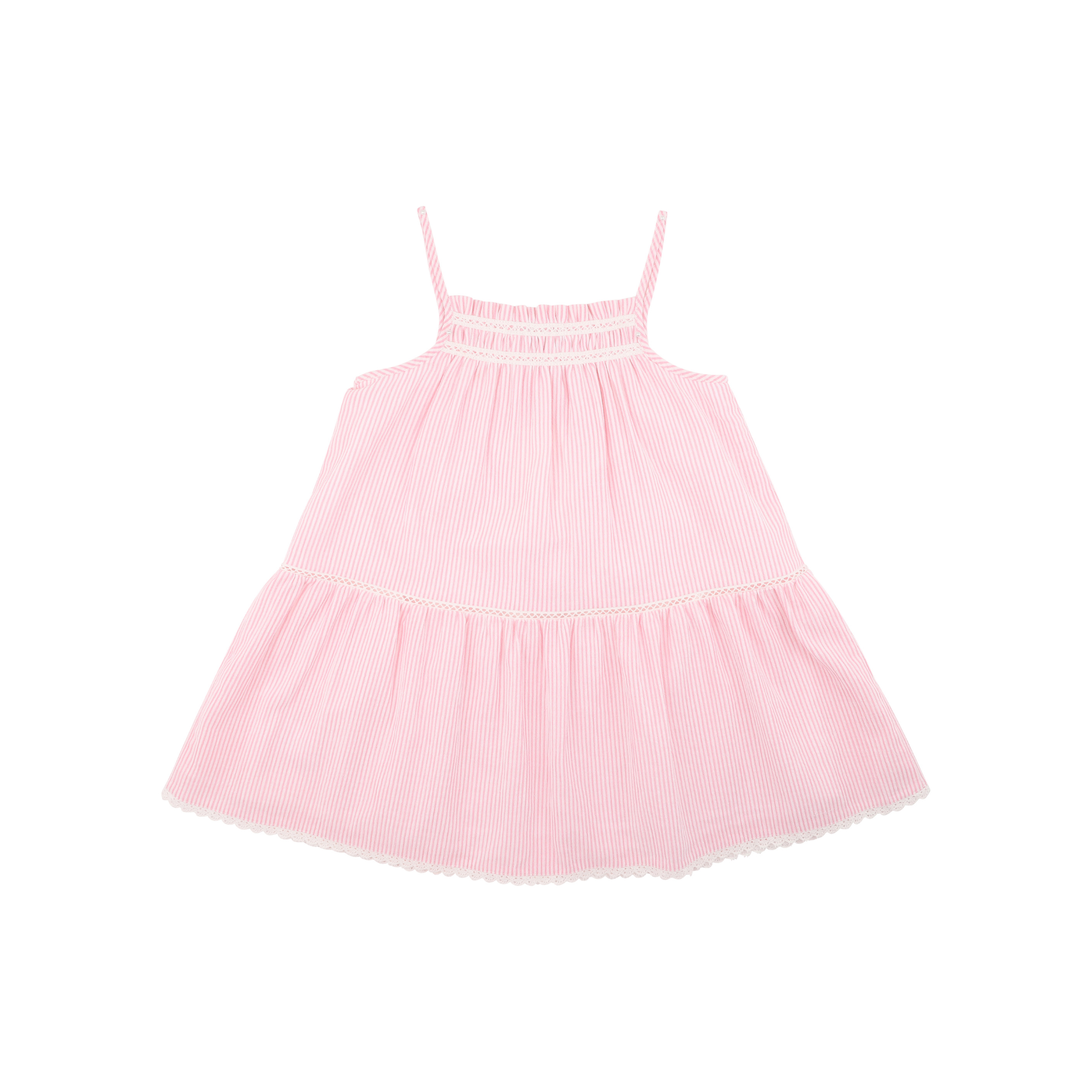 Bebe Willa Stripe Dress - Musk Pink Stripe