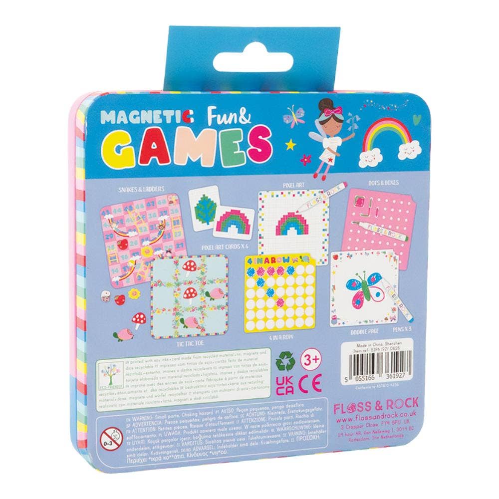 Floss &amp; Rock Magnetic Fun &amp; Games - Rainbow