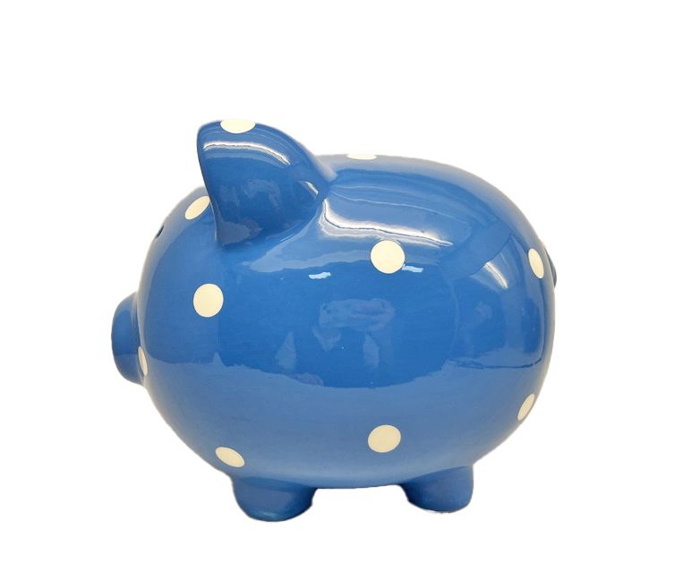 Piggy Bank - Blue
