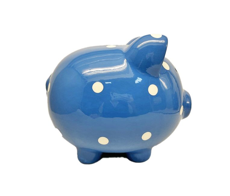 Piggy Bank - Blue
