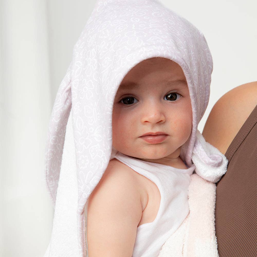 Organic Hooded Towel - Whimsical Wonderland