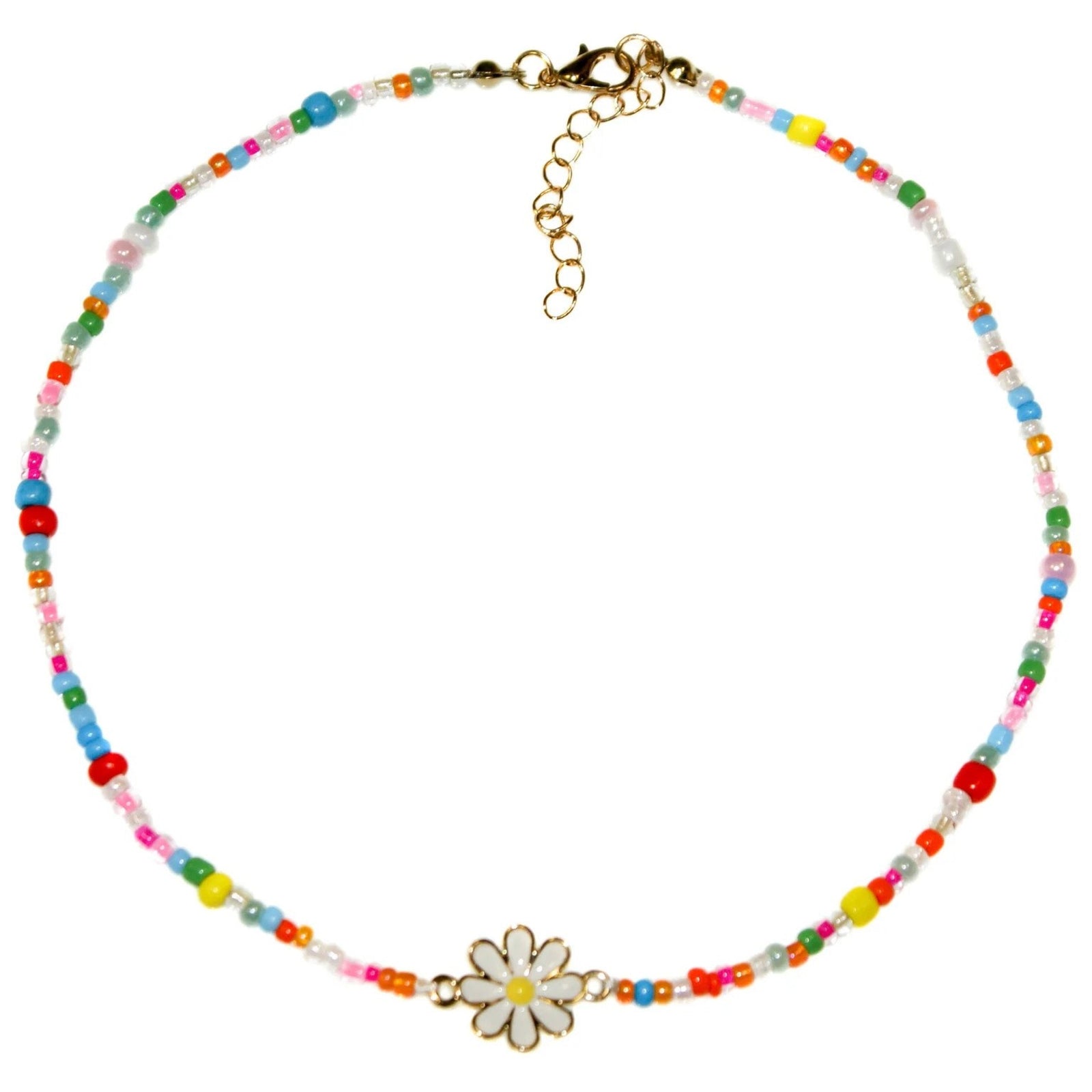 Goody Gumdrops Daisy Bead Necklace - Multi